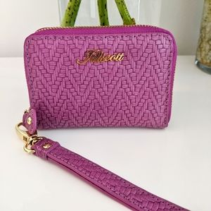 Jillscott Magenta Pink Wristlet